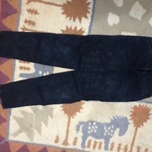 Vintage Girbaud Women's Dark Blue Jeans, size 7/8